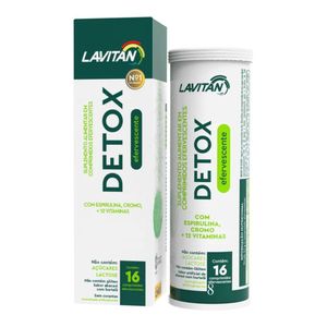 Lavitan Detox Suplemento Alimentar 16 Comprimidos Efervescentes 5g Cimed