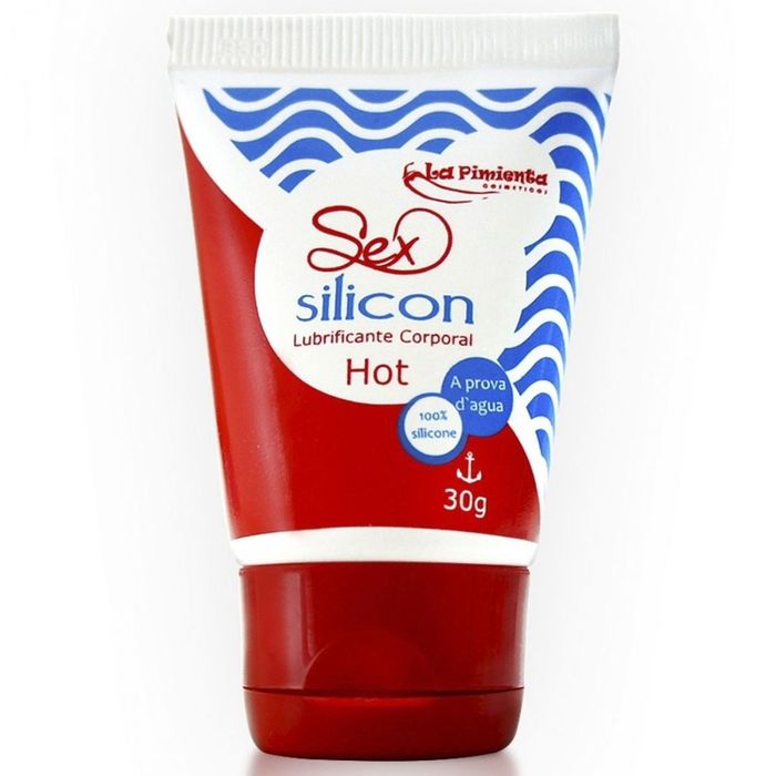 Sex Silicon Hot Lubrificante Siliconado 30g La Pimienta 2513