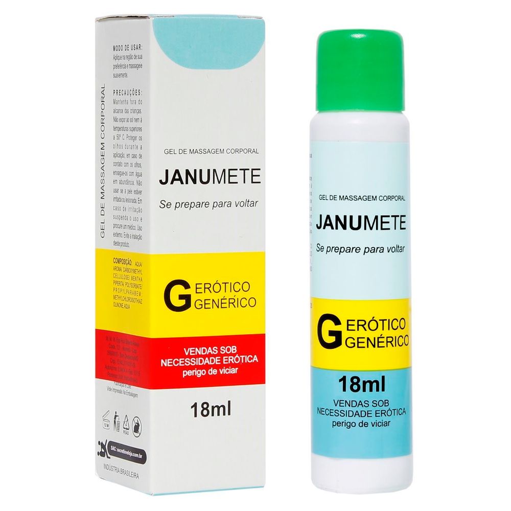 Janumete Gel Provocador De EreÇÃo 18ml Secret Love