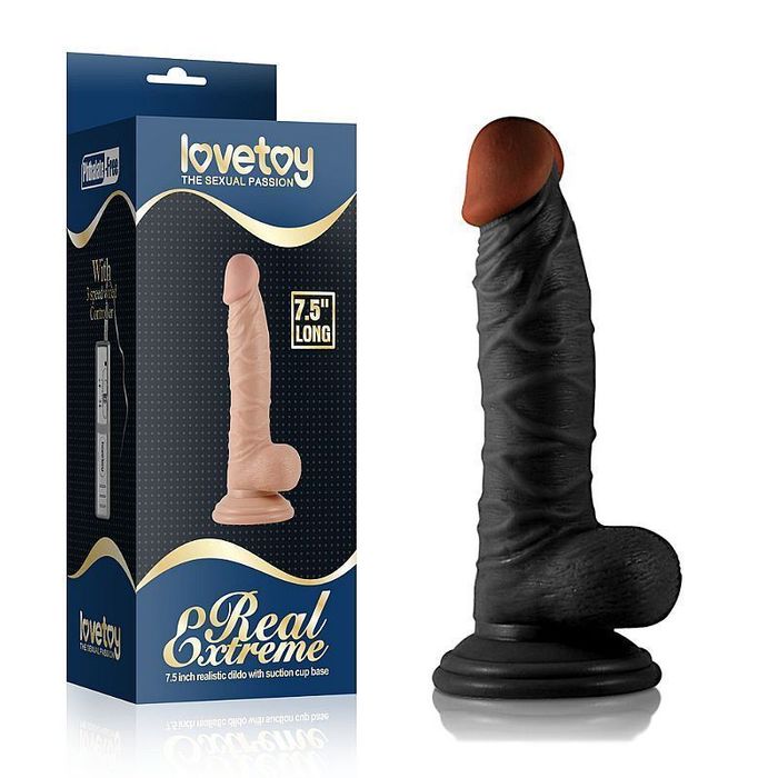 Protese Real Extreme 7.5 Balck Lovetoy