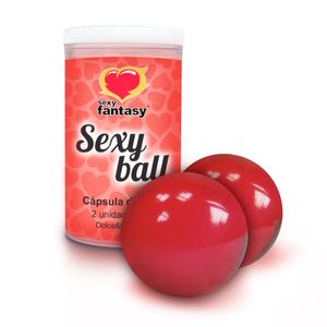 Sexy Ball Bolinha Aromática 2 Unidades Sexy Fantasy