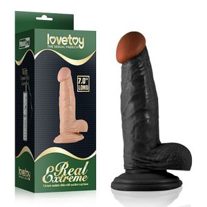 Protese Real Extreme 16 X 4 Balck Lovetoy