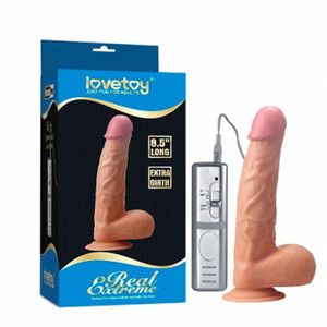 Protese Pênis Real Extreme 8,5 Long Extra Girth Lovetoy