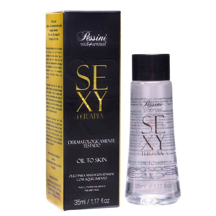 Oleo Para Massagem Sensual Hot Sexy Terapia 35ml Pessini