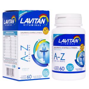 Lavitan Original Vitaminas A-z 60 Cápsulas Cimed