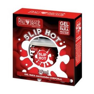 Slip Hot Gel Excitante Para Prótese Ejaculadora 35ml Pau Brasil