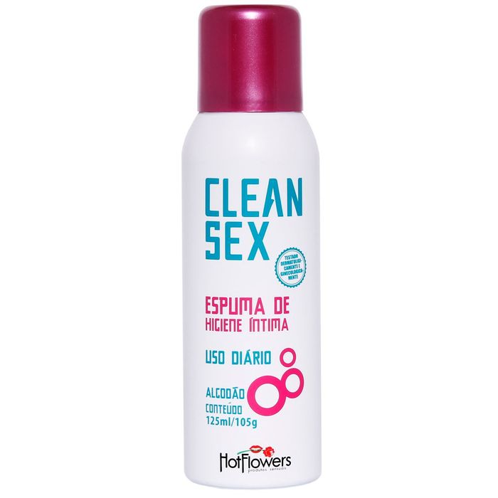 Clean Sex Espuma De Higiene íntima 125ml Hotflowers