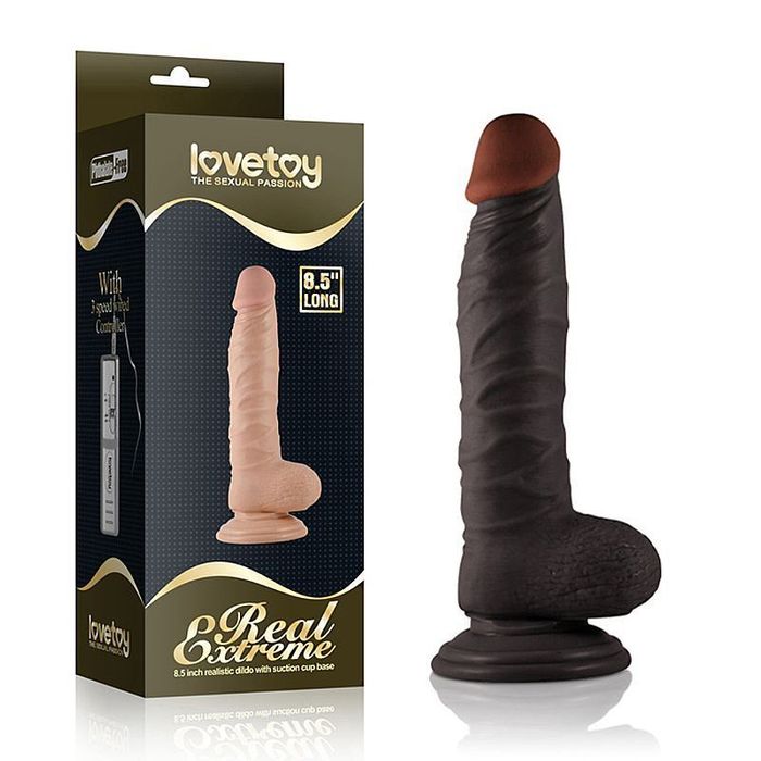Protese Real Extreme 8.5 Black Lovetoy