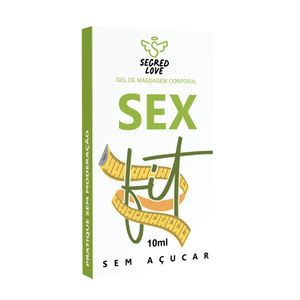 Gel Para Massagem Sex Fit 10ml Secret Love