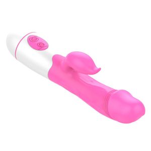 Vibrador Pênis Com Estimulador Clitoriano 30 Modos De Vibrações Female