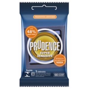 Preservativo Super Sensitive Prudence 3 Unidades