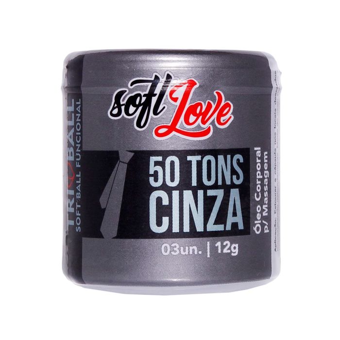 Soft Ball 50 Tons De Cinza Tri Ball Soft Love
