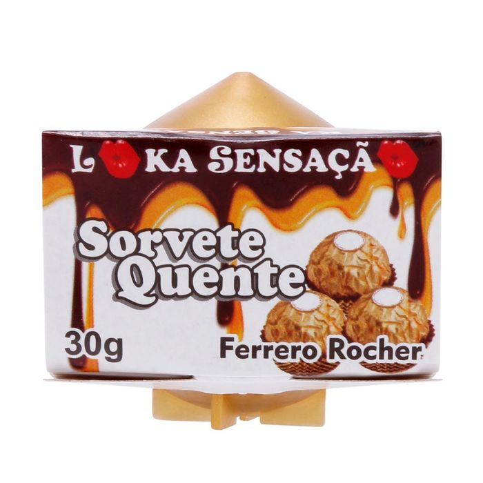 Sorvete Quente Ferrero Rocher Loka Sensação 30g