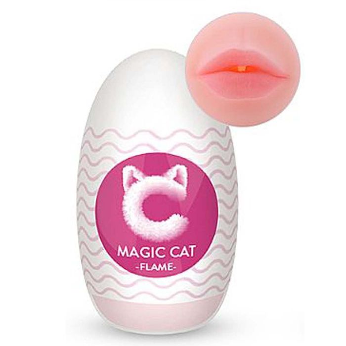 Magic Cat Flame Masturbador Egg Masculino Cyber