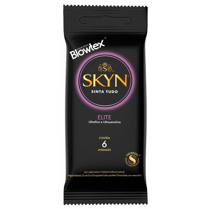 Skin Elite Preservativo 6 Unidades Blowtex