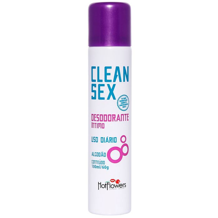 Clean Sex Desodorante íntimo 100ml Hotflowers