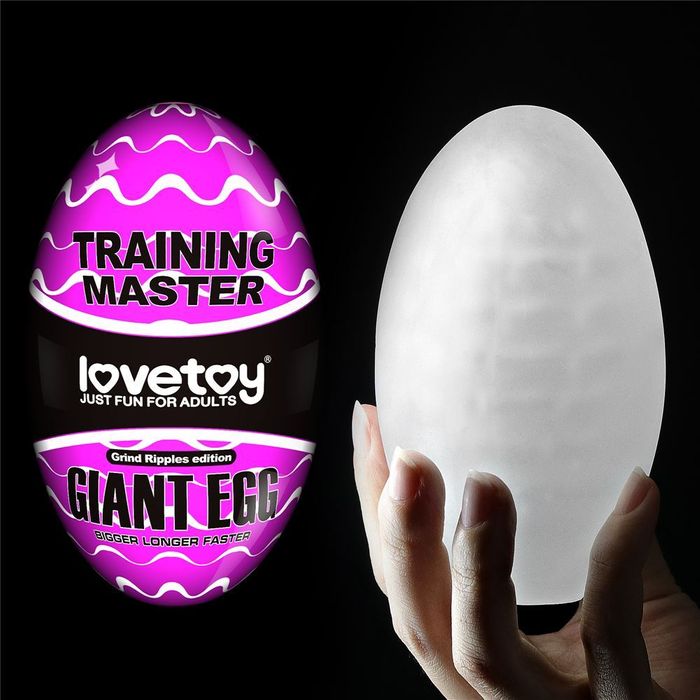Big Egg Masturbador Masculino Com Formato De Ovo Gigante Love Toy
