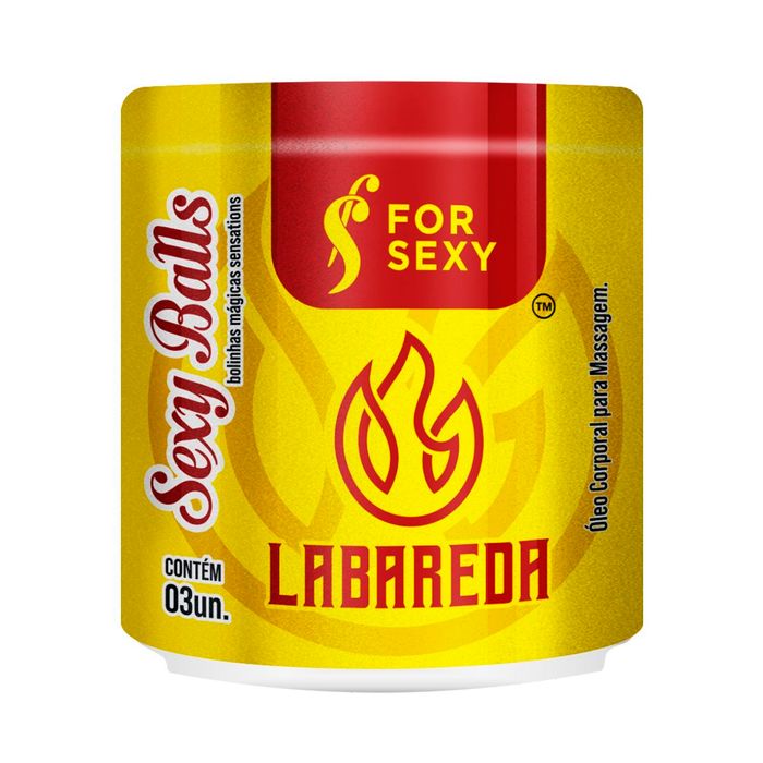 Labareda Hot Sexy Balls Intense Bolinha 3un Forsexy