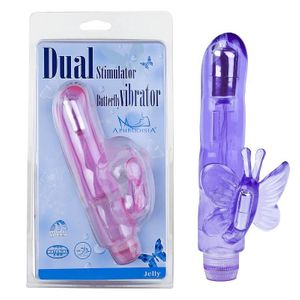 Vibrador Butterfly Duplo Estimulador Clitoris Aphrodisia