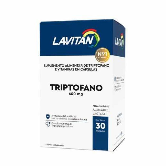 Lavitan Triptofano 30 Cápsulas Cimed