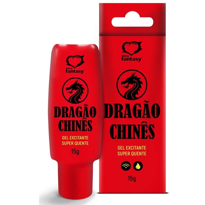 Dragão Chinês Gel Excitante Unisex 15g Sexy Fantasy