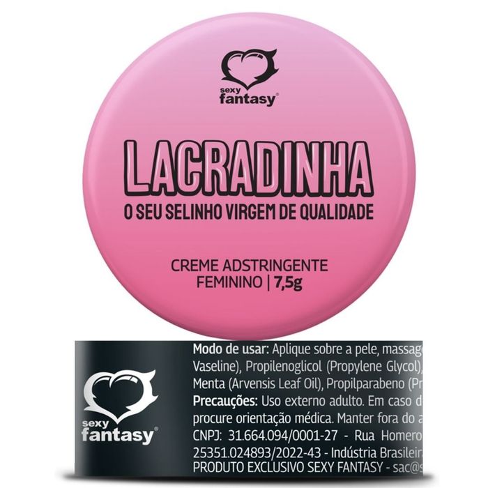 Lacradinha Adstringente Em Creme 7,5g Sexy Fantasy