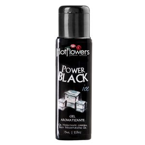 Power Black Ice Gel Refrescante 35ml Hot Flowers