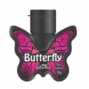 Butterfly Gel Feminino Excitante 20g Hot Flowers