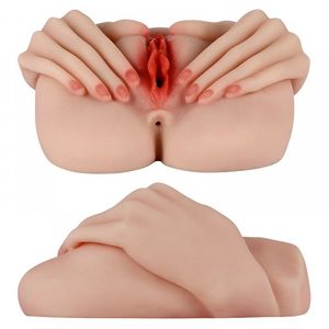 Masturbador Passion Lady Vagina E ânus Com Mãos Vibe Toys