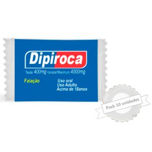 Bala Divertida Dipiroca Pack 10 Unidades Delicious