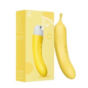 Vibrador Banana Clitor A Prova D´gua 7 Modos De Vibração Dibe
