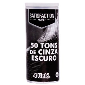 Bolinha 50 Tons De Cinza Escuro 04 Unidades Satisfaction