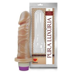 Penis Realistico Com Vibro 15,3 X 4cm Sexy Fantasy