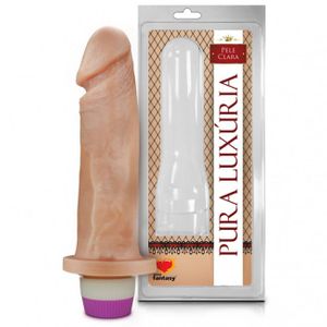 Penis Realistico Com Vibro 18 X 4,5cm  Sexy Fantasy