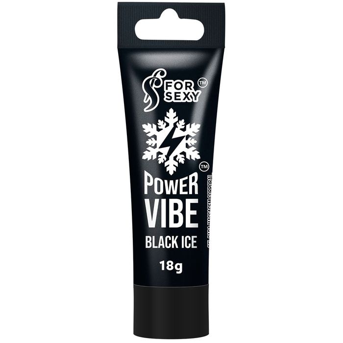 Power Vibe Eletric Gel Bisnaga Black Ice 18g Forsexy