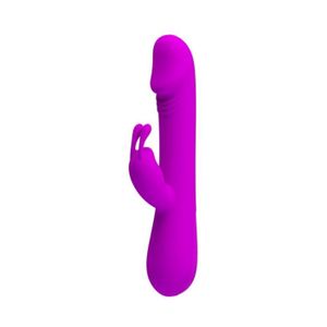 Vibrador Clement Estimulador Rabbit Clitoris 30 Modos De Vibração Pretty Love