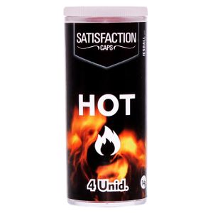 Bolinha Hot Super Quente 4 Unidades Satisfaction