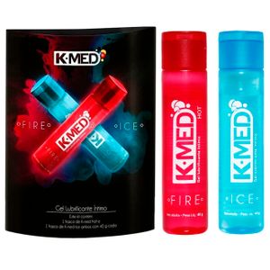 K-med Kit Gel Lubrificante íntimo Fire Ice 40g Cimed