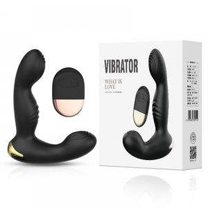 Estimulador De Próstata Wondrous Com Controle Remoto 10 Modos De Vibração Vibe Toys