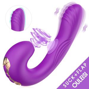 Estimulador Clitoriano Sucker Recarregável Com Penetrador Ponto G Vibe Toys