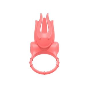Anel Peniano Ring Colors Com Estimulador Clitoriano Vibe Toys