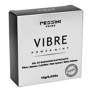 Power Mint Vibre Gel Eletrizante 15g Pessini