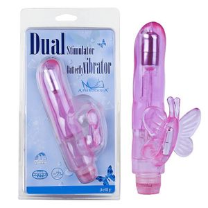 Vibrador Butterfly Duplo Estimulador Clitoris Aphrodisia