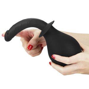 Ducha Anal Com Bico Formato Pênis Em Silicone Vibe Toys