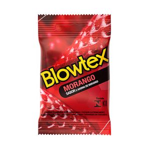 Preservativo Com Sabor E Aroma Blowtex