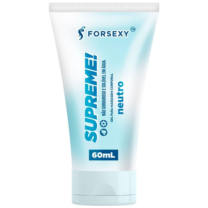 Supreme Lubrificante Neutro 60ml Forsexy 6362