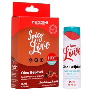 Spicy Love Hot Esquenta óleo Beijável 15ml Pessini