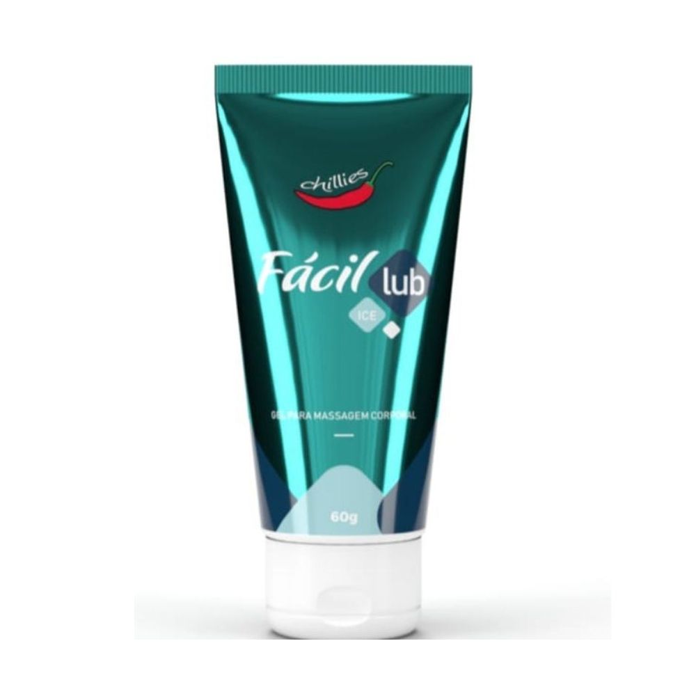 Fácil Lub Ice Lubrificante 60g Chillies Litoral Sex Shop 7829