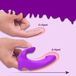 Massageador Duplo Ponto G E Clitoris Finger Gun S Hande