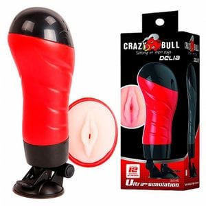 Masturbador Crazy Bull Controle De Voz Delia